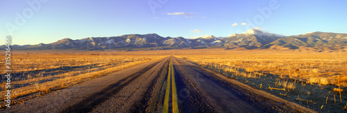 Route 50, Road to Great Basin National Park, Nevada photo