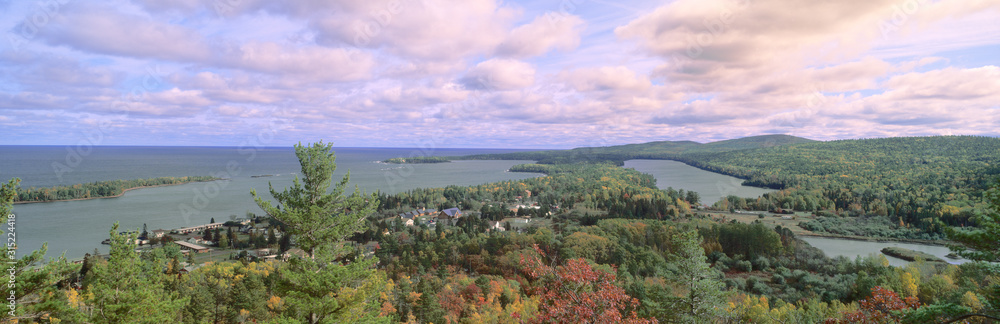 Naklejka premium Keweenaw Peninsula and Copper Harbor, Michigan's Upper Peninsula, Michigan
