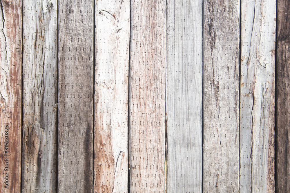 Fototapeta premium 木材の塀（壁）