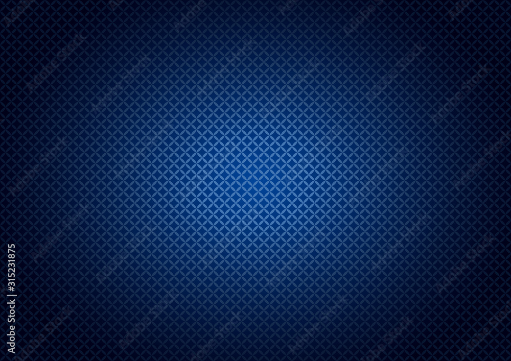 Abstract background with small geometric ornament in blue ultramarine and gradient, darkening to the edges of the image. Vector illustration Abstract background with small geometric ornament in blue ultramarine and gradient, darkening to the edges of the image. Vector illustration