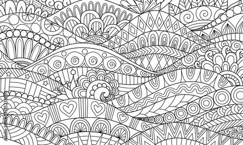 Boho pattern for background, decorations,banner,coloring book,cards and so on...