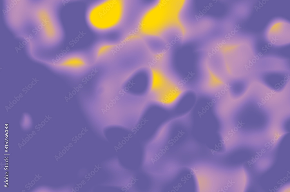 Naklejka premium abstract blurred violet, purple and yellow colors background for design