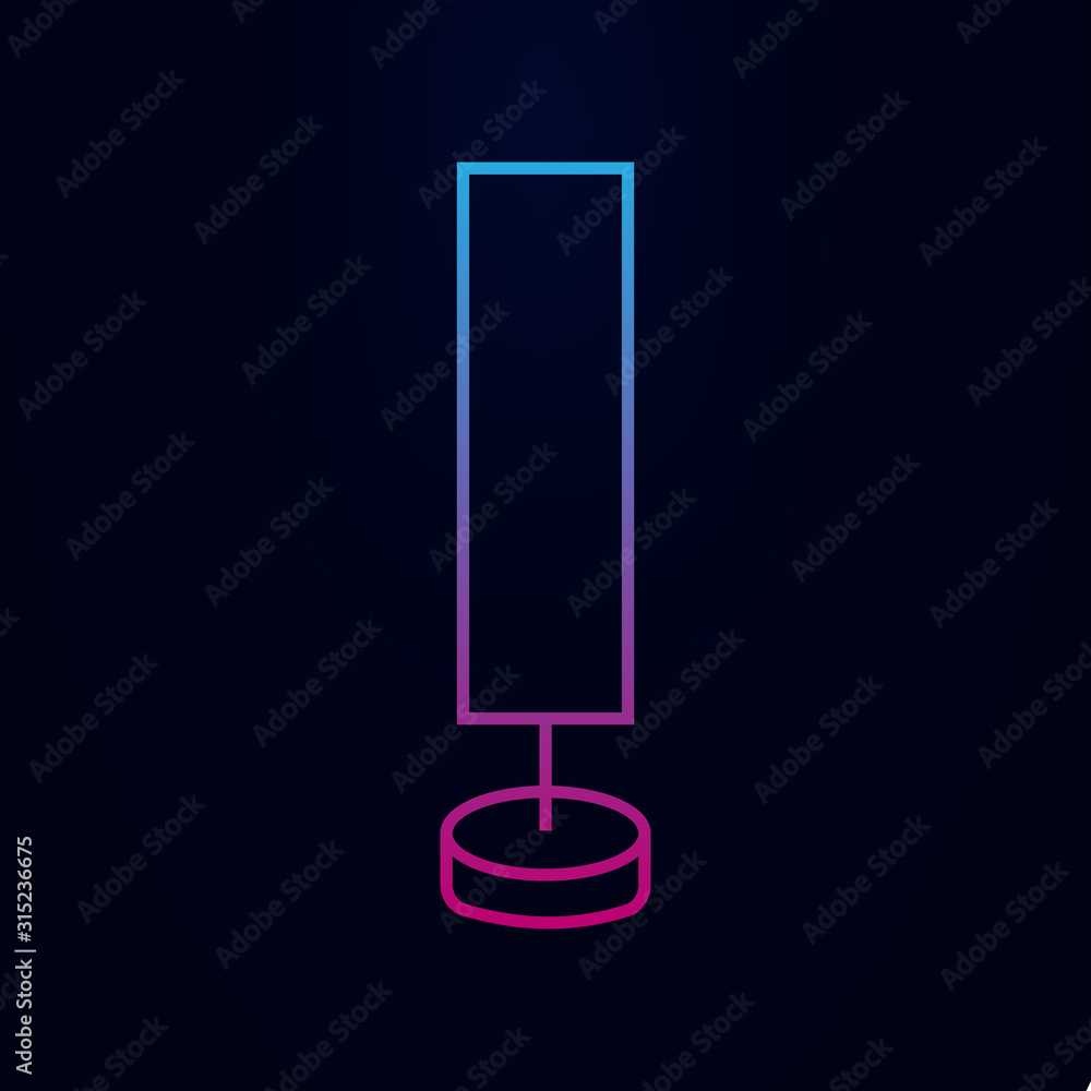 Brace nolan icon. Simple thin line, outline vector of web icons for ui and ux, website or mobile application