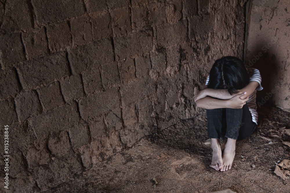 traumatized child concept. stop violence and abuse child. traumatized child concept. stop violence and abuse child.