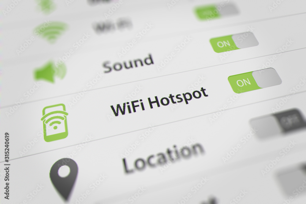 Smartphone Switching to Wifi Hotspot Mode. Switching to ON Smartphone Switching to Wifi Hotspot Mode. Switching to ON