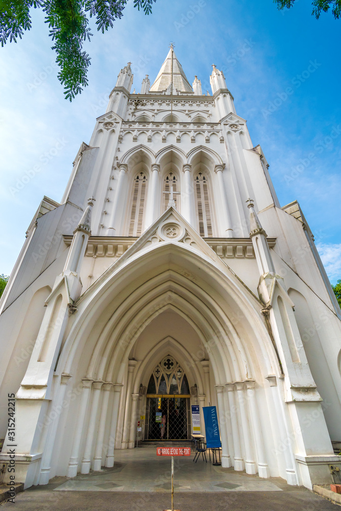 St. Andrew's Cathedral is an Anglican cathedral in Singapore, the country's largest cathedral.