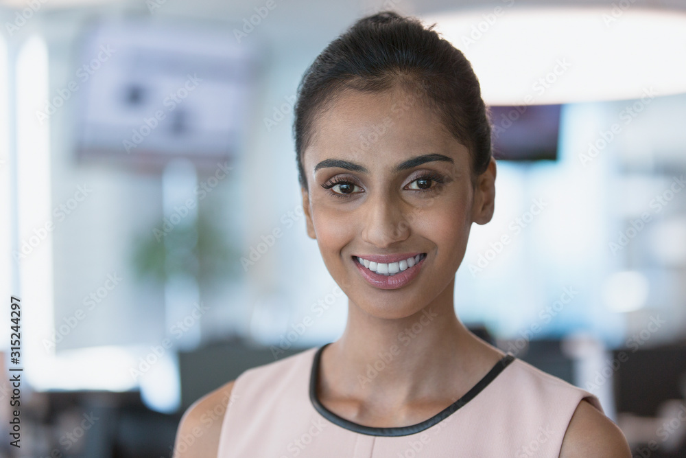 Portrait smiling, confident businesswoman Portrait smiling, confident businesswoman