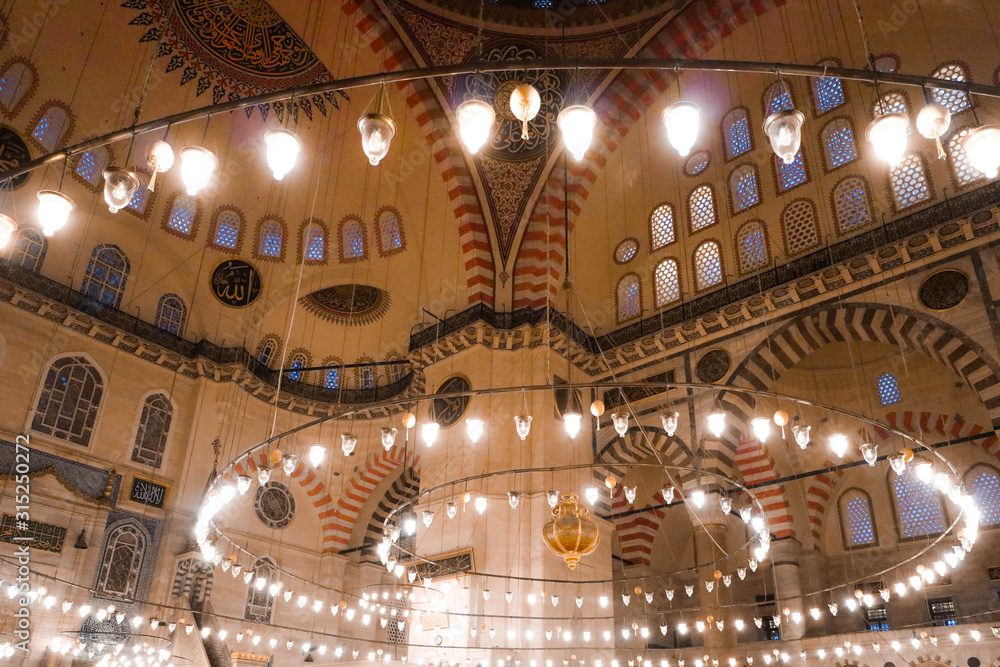 イスタンブールの美しいモスク　トルコ