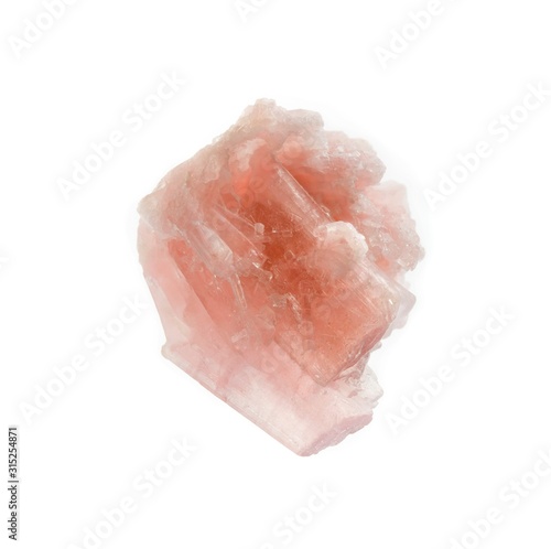 Raw tourmaline crystal photo