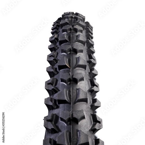 Mountain bike tyre photo