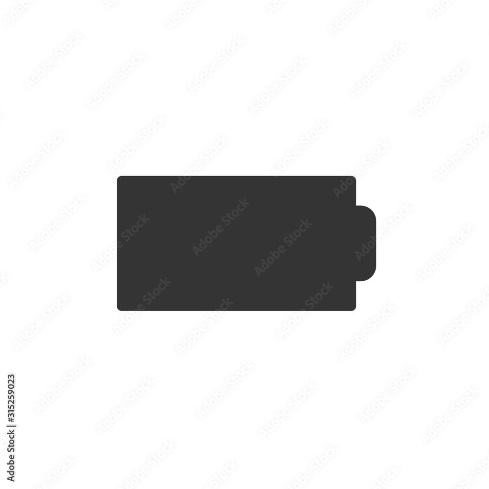 full battery vector icon vector solid grey full battery vector icon vector solid grey