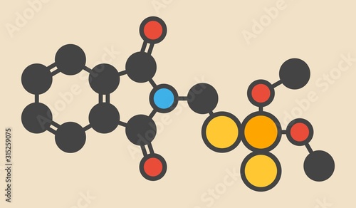 Insecticide molecule photo