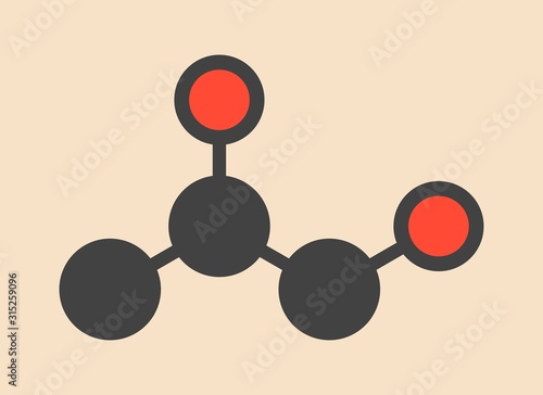 Propylene glycol molecule photo