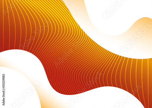 waves background, geometric figures on white background