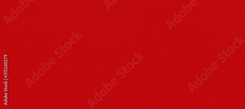 Red velvet paper texture background. Velour suede paperboard sheet empty surface. Wide banner