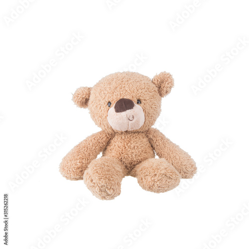 Toy or Brown Teddy bear with concept on the background new. © heinteh