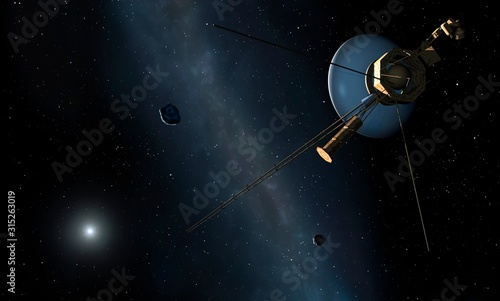 Voyager II Probe Leaves Solar System photo