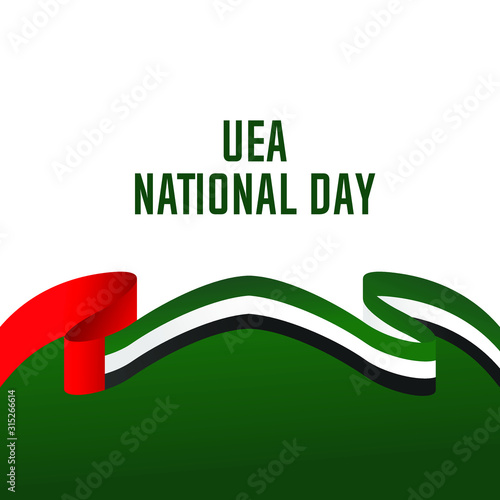 uea Uni Emirat Arab national day poster design illustration
