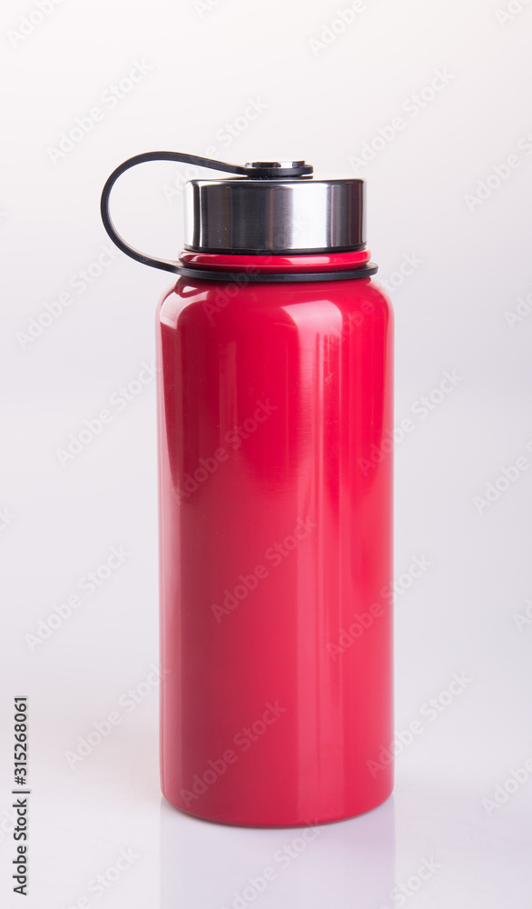 Thermo or Thermo flask on a background new. Thermo or Thermo flask on a background new.
