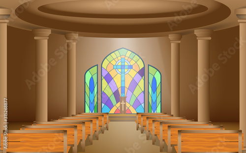 chairs in the temple	