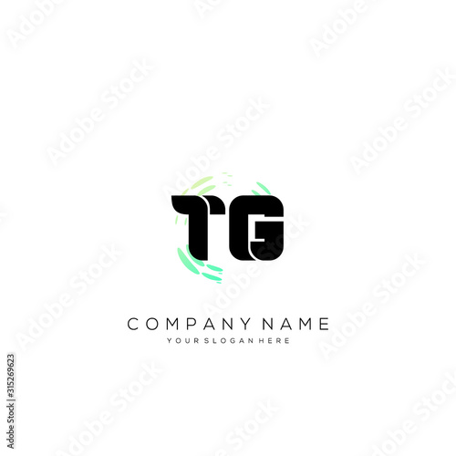 TG Letter Multiply Colorful Logo Designs vector