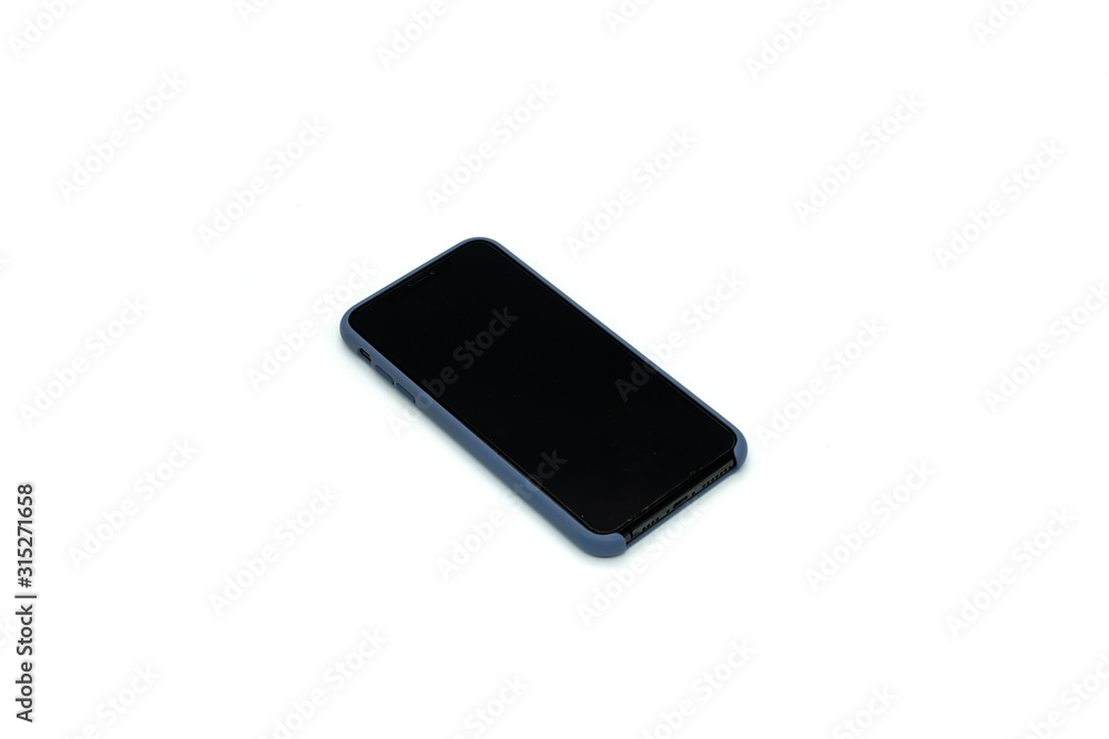 Smartphone isolated on white background Smartphone isolated on white background