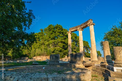 The anciant Olympia in Greece