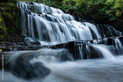 waterfall in forest