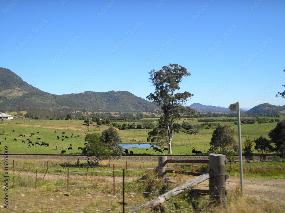 Obraz premium Farmlands, Eastern Australia