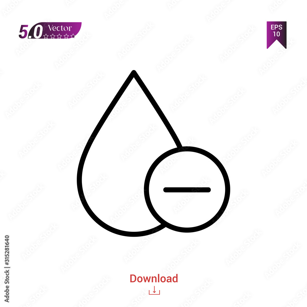 Outline negative icon. negative icon vector isolated on white background. Graphic design, material-design, healthcare icons, mobile application, logo, user interface. EPS 10 format vector Outline negative icon. negative icon vector isolated on white background. Graphic design, material-design, healthcare icons, mobile application, logo, user interface. EPS 10 format vector