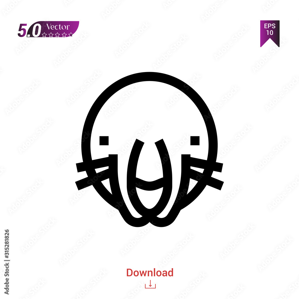 Outline mole head icon. mole head icon vector isolated on white background. Graphic design, material-design, animal icons, mobile application, logo, user interface. EPS 10 format vector Outline mole head icon. mole head icon vector isolated on white background. Graphic design, material-design, animal icons, mobile application, logo, user interface. EPS 10 format vector