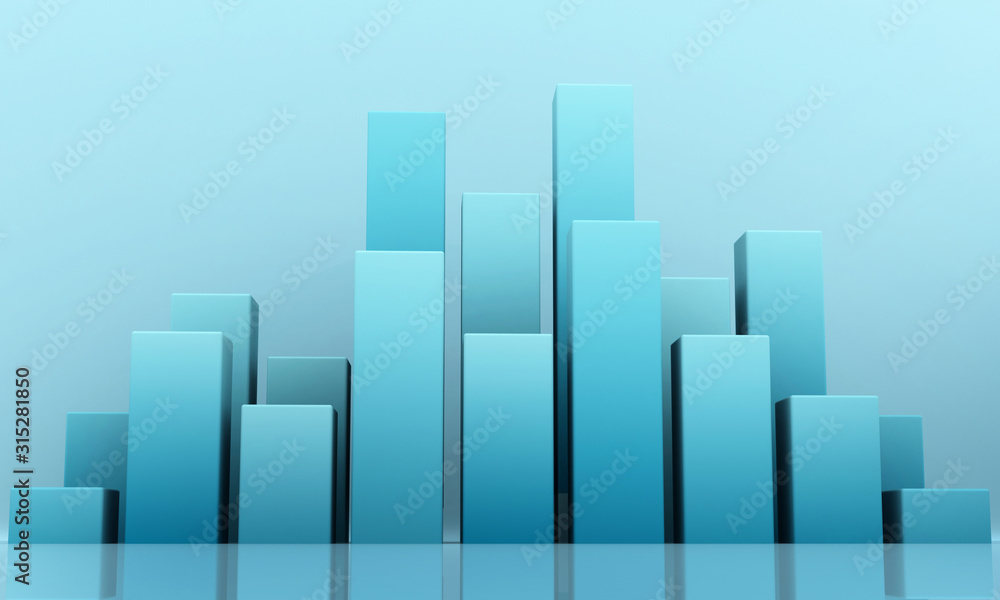 Business graphs and financial reports. 3d illustration . Business graphs and financial reports. 3d illustration .