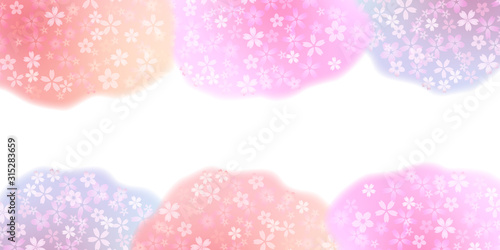 桜　春　花　背景