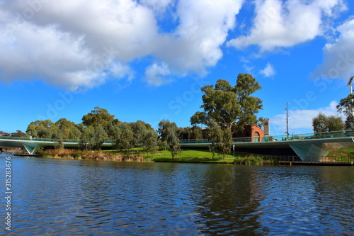 Torrens River in Adelaide, Australia