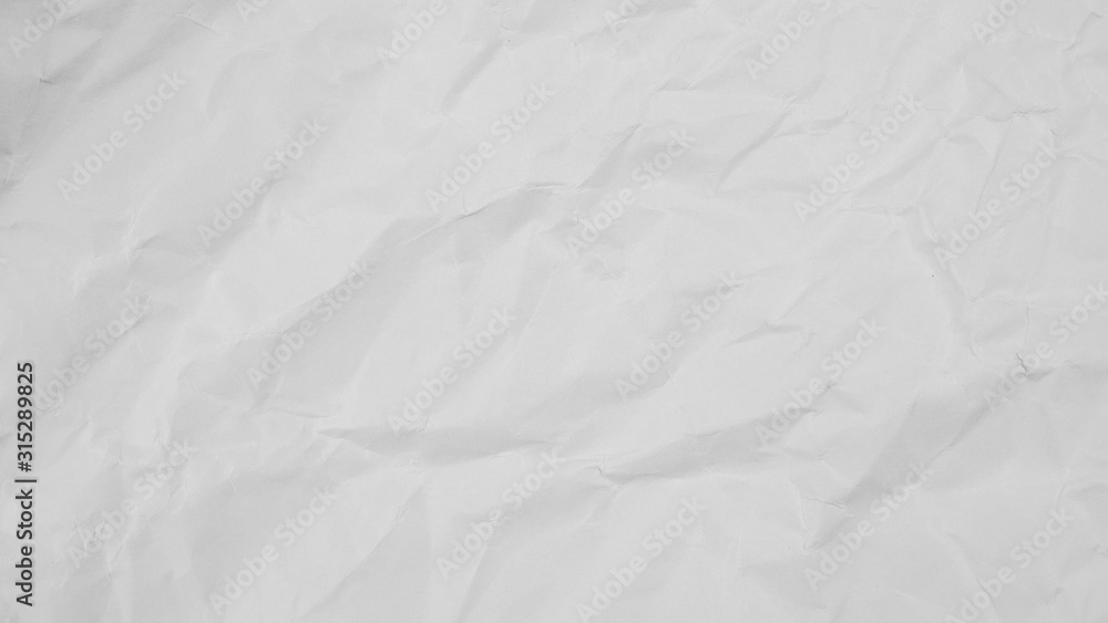 Fototapeta premium White creased paper texture background