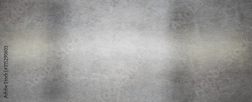 Gray grungy texture horizontal background