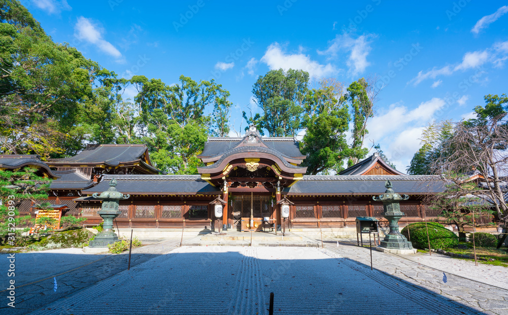 京都　今宮神社の本社