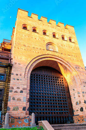 Golden Gate of Kiev. Famous landmark of Kyiv, capital of Ukraine photo