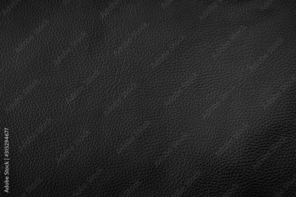 Black leather texture and background Black leather texture and background