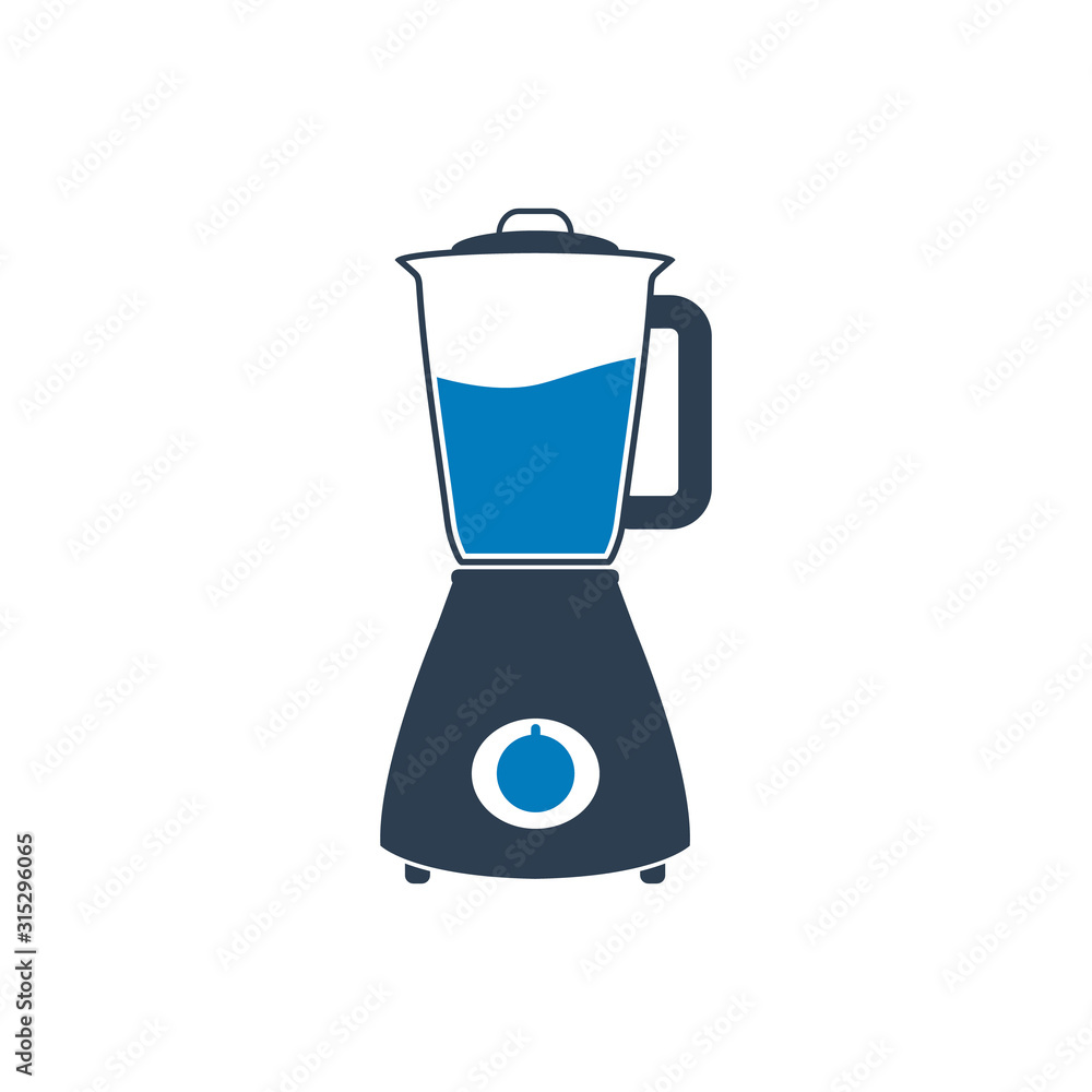 Blender Icon. Flat style vector EPS. Blender Icon. Flat style vector EPS.