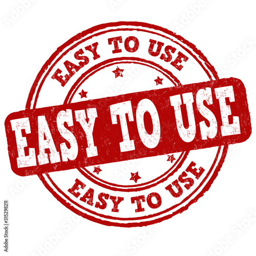 Easy to use sign or stamp