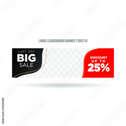 large leaderboard website business template3