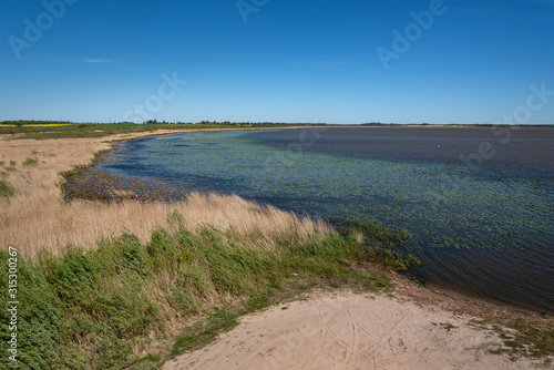 View to big lake.