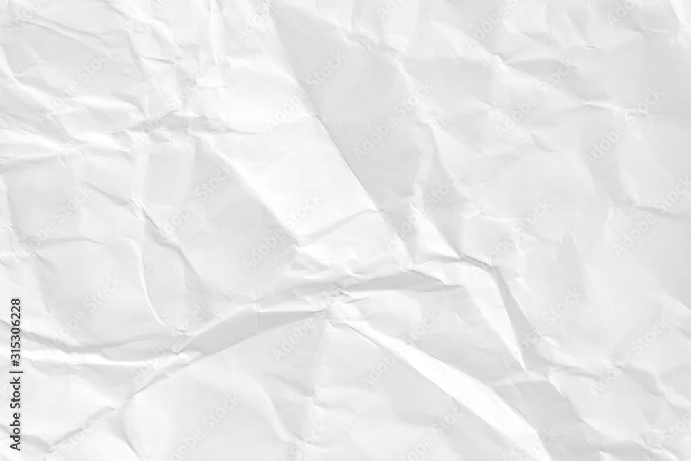 Paper texture Crumpled White.Top view. Paper texture Crumpled White.Top view.