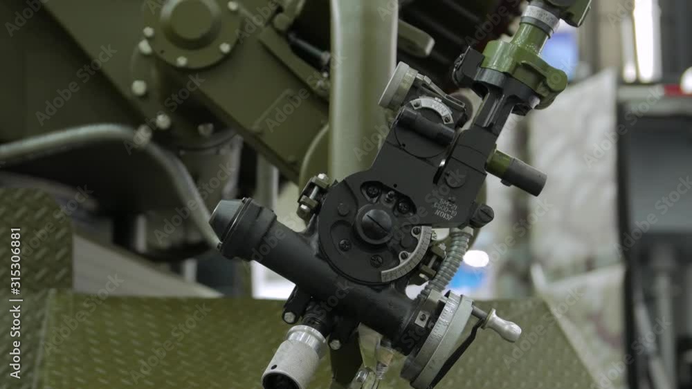 Sight of rocket weapon new mobile military launcher aim guidance system car truck green camouflage Sight of rocket weapon new mobile military launcher aim guidance system car truck green camouflage