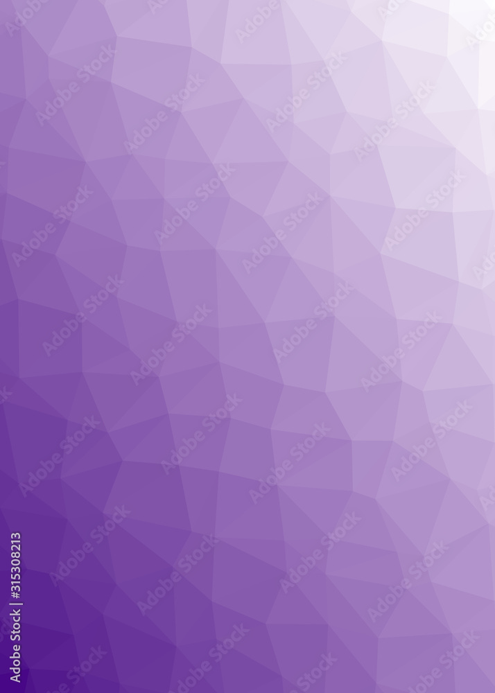 Obraz premium Abstract Low Polygon gradient Generative Art background illustration