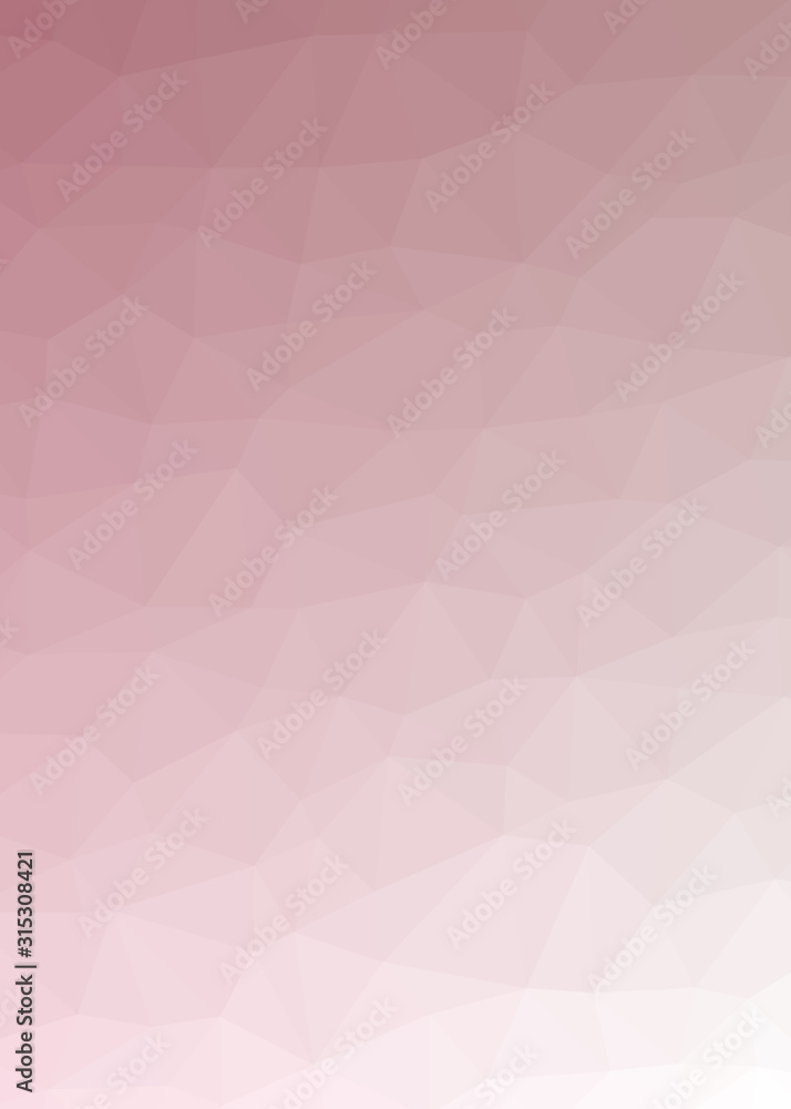 Obraz premium Abstract Low Polygon gradient Generative Art background illustration