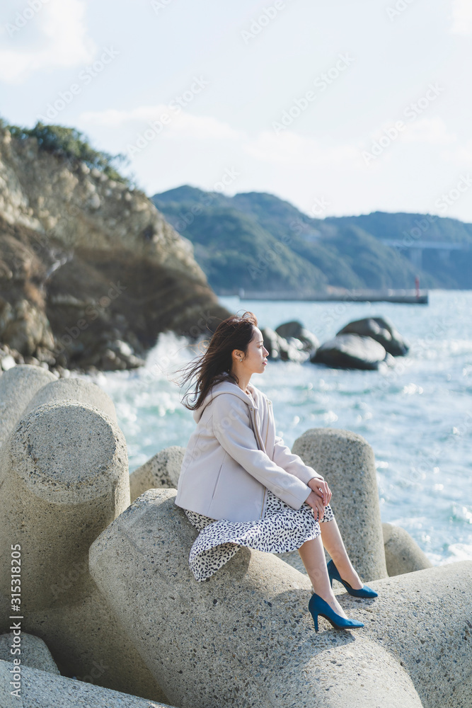 海の女性 海の女性