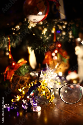 Christmas tree decorations © Lyudmila