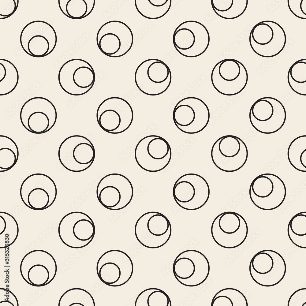seamless  monochrome dot  shape pattern background